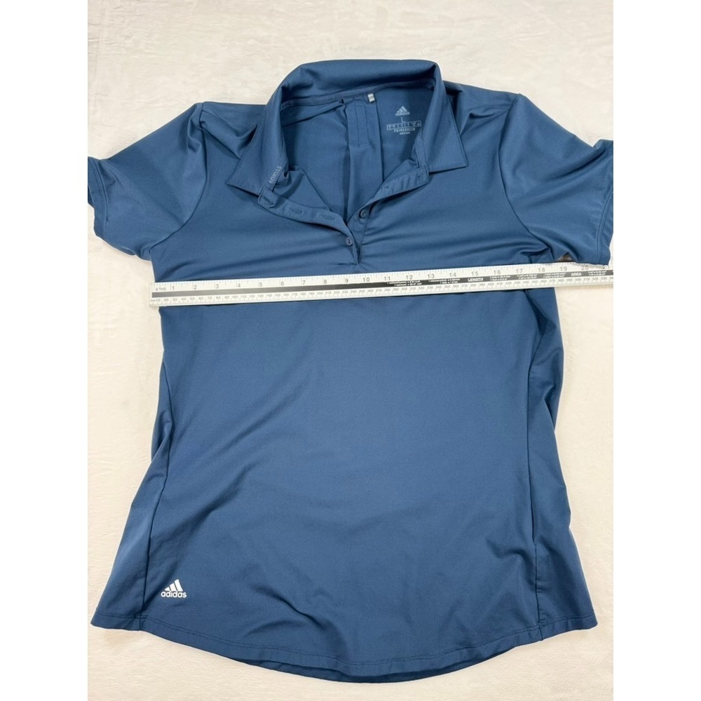 Adidas - Women's Ultimate365 Primegreen Golf Polo Navy - Size LARGE - GL6705 - Picture 5 of 5